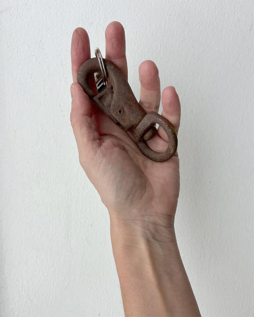 CAST IRON CARABINER 1940s