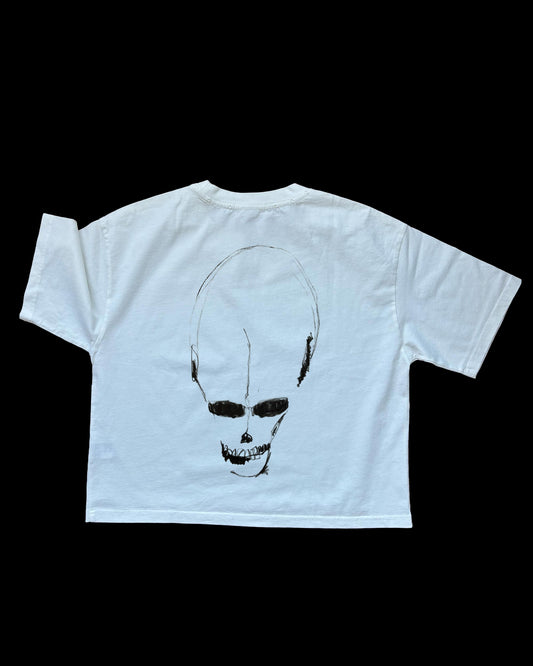 HAND-FRAYED BATTLE TEE