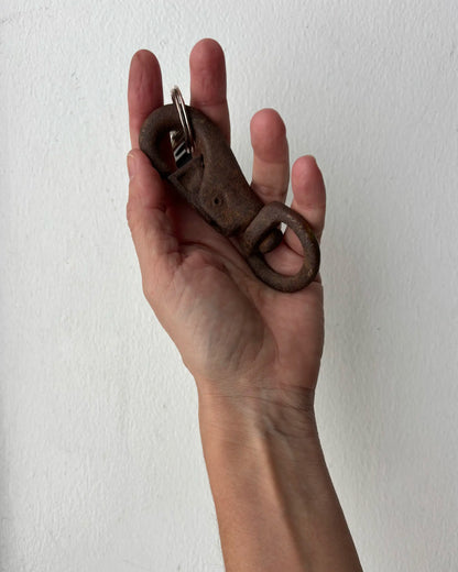 CAST IRON CARABINER 1940s