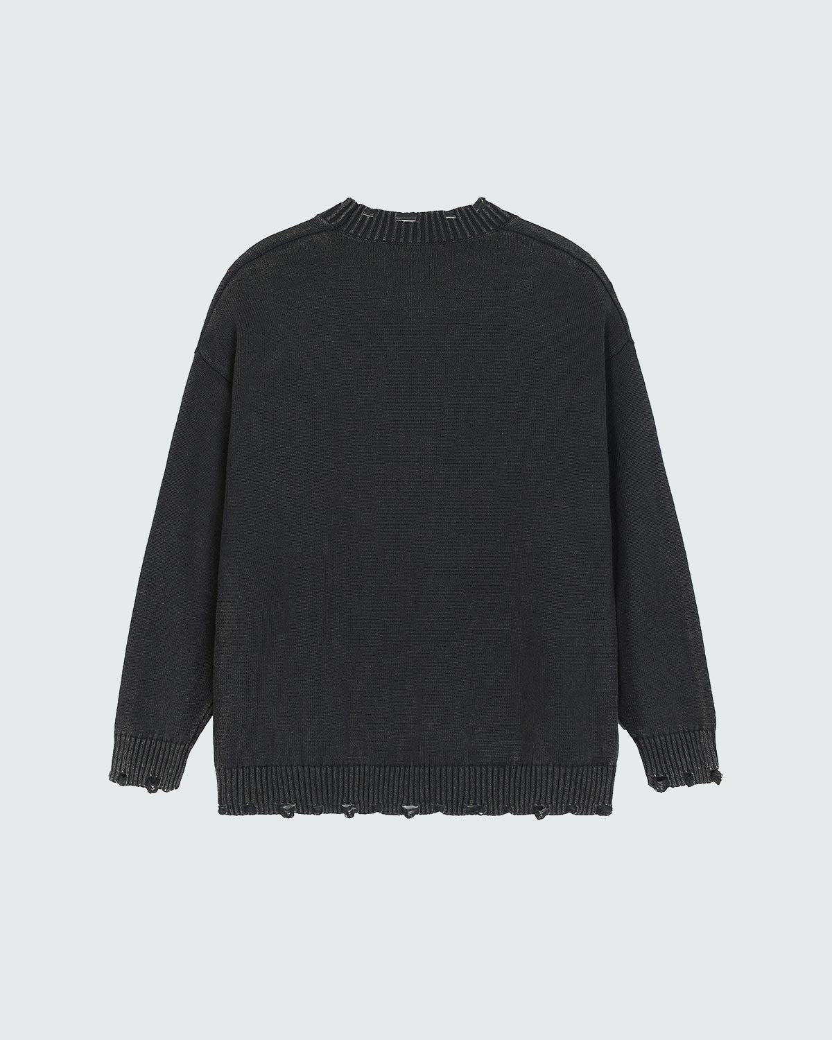 FISHERMAN JUMPER hand-frayed