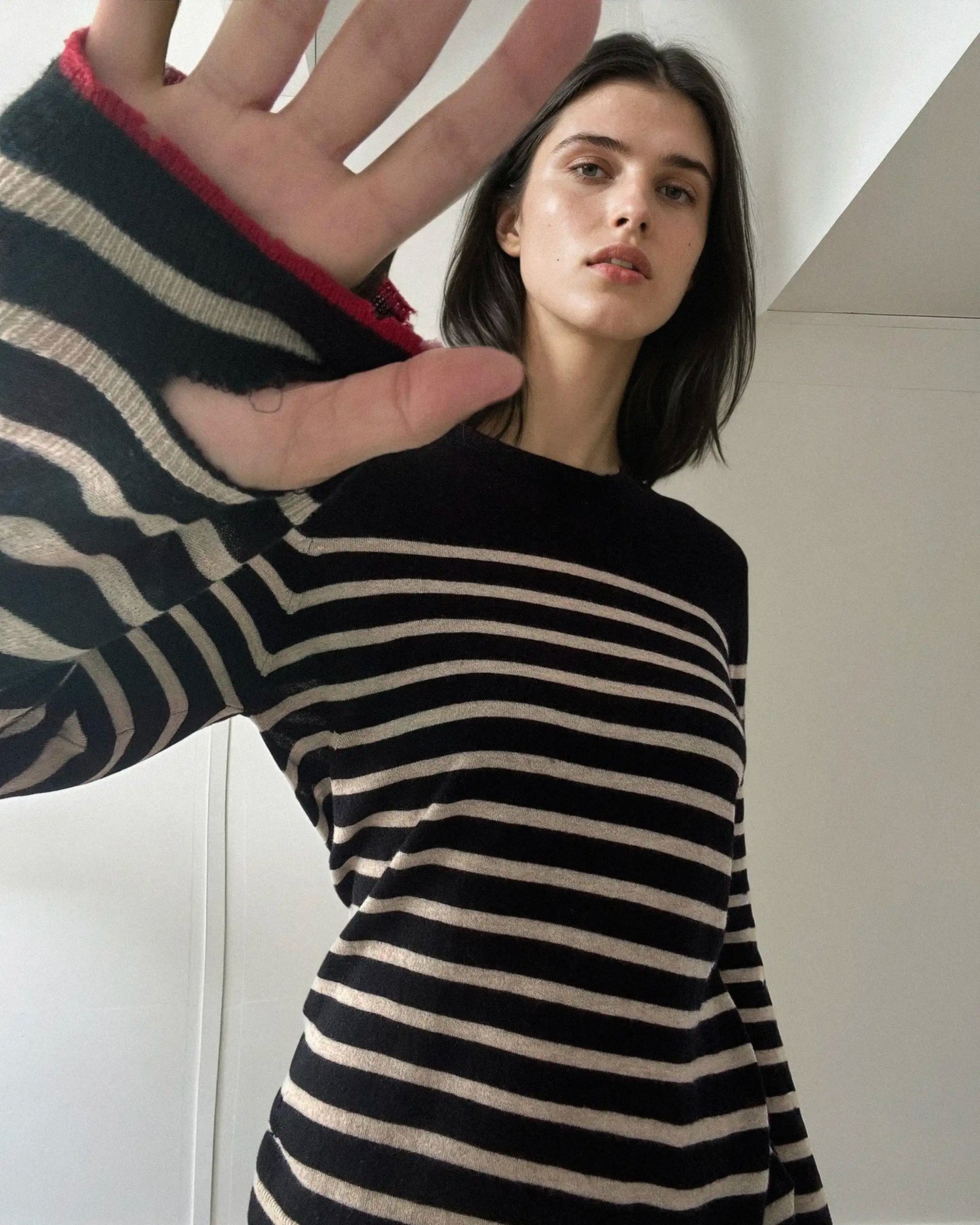 MOTH-EATEN SAILOR'S KNIT