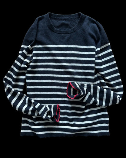 MOTH-EATEN SAILOR'S KNIT