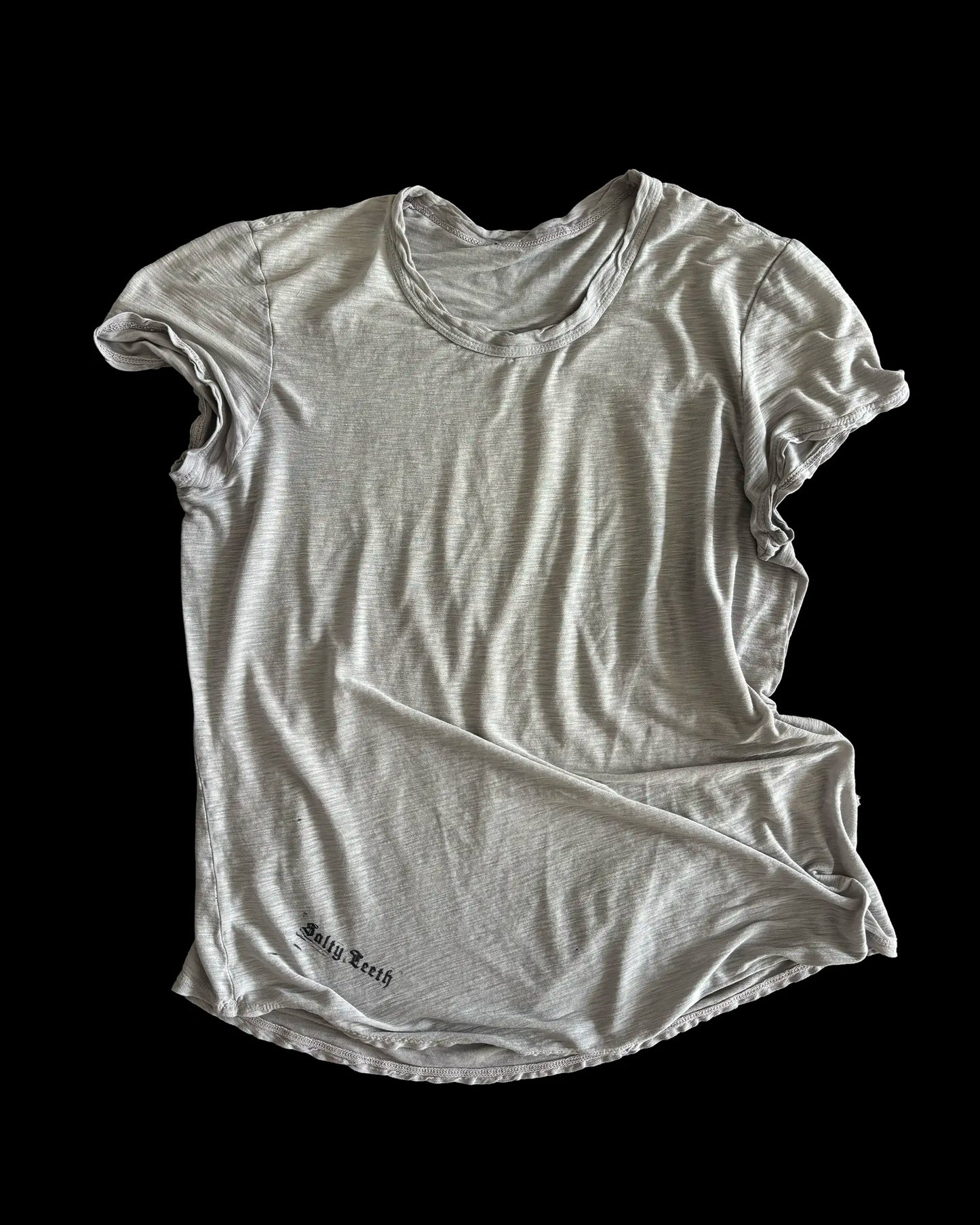 SALT-DISTRESSED BOY T BLUE