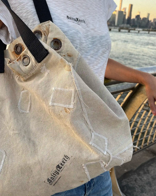 FISHERMAN BAG in cotton canvas