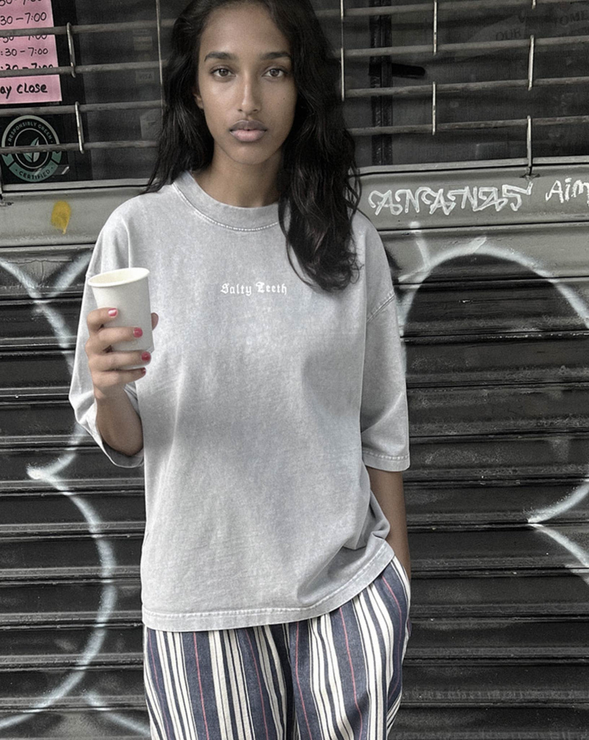 Light Gray | Salt-Eaten Fisherman Shirt East Village