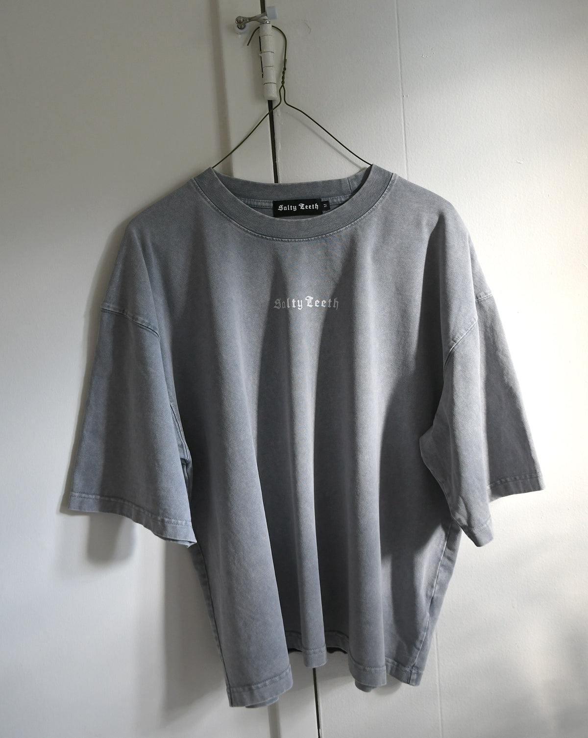 Light Gray | Salt-Eaten Fisherman Shirt front view